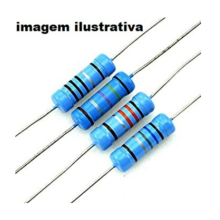 RESISTOR 3W 4K7 CARVÃO