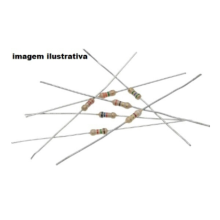RESISTOR CR25 15R CARVÃO