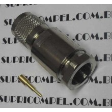 CONECTOR TNC MACHO SOLDA RGC - 213 - TM-10 KLC