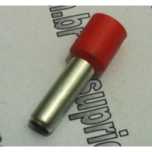 TERMINAL TUBULAR TI-10 10,00mm VERMELHO